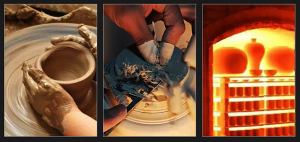 jianzhan made from raw mineral porcelain clay, which is crafted through multiple to complex processes